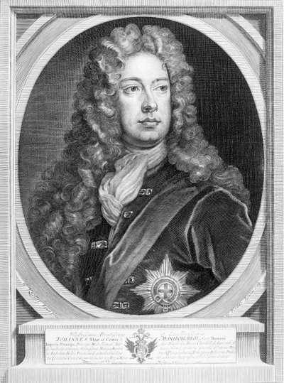 John Churchill (1650-1722) 1° Duca di Marlborough, c.1700 da Godfrey Kneller